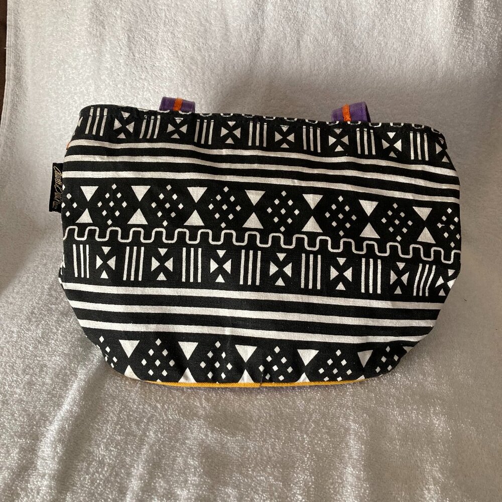 Laurel Burch Multicolor Dogs Patchwork Tote Purse - image 4